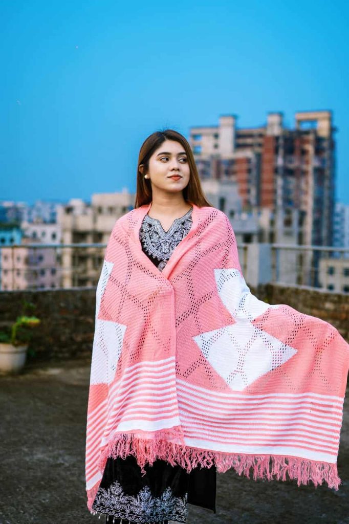 কুশিকাটা টু সেড শাল-K002
