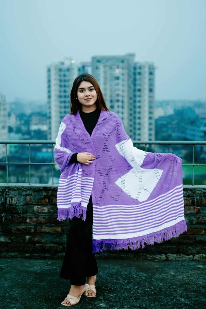 কুশিকাটা টু সেড শাল-K004