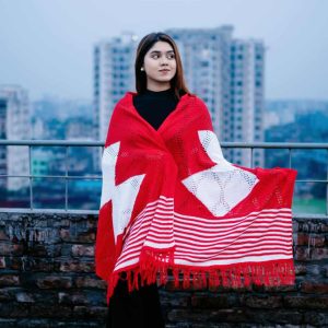 কুশিকাটা টু সেড শাল-K005