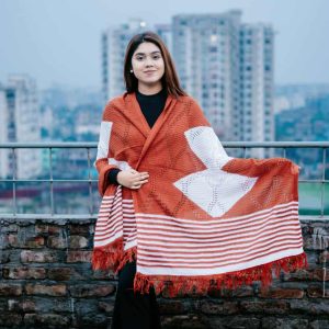 কুশিকাটা টু সেড শাল-K008