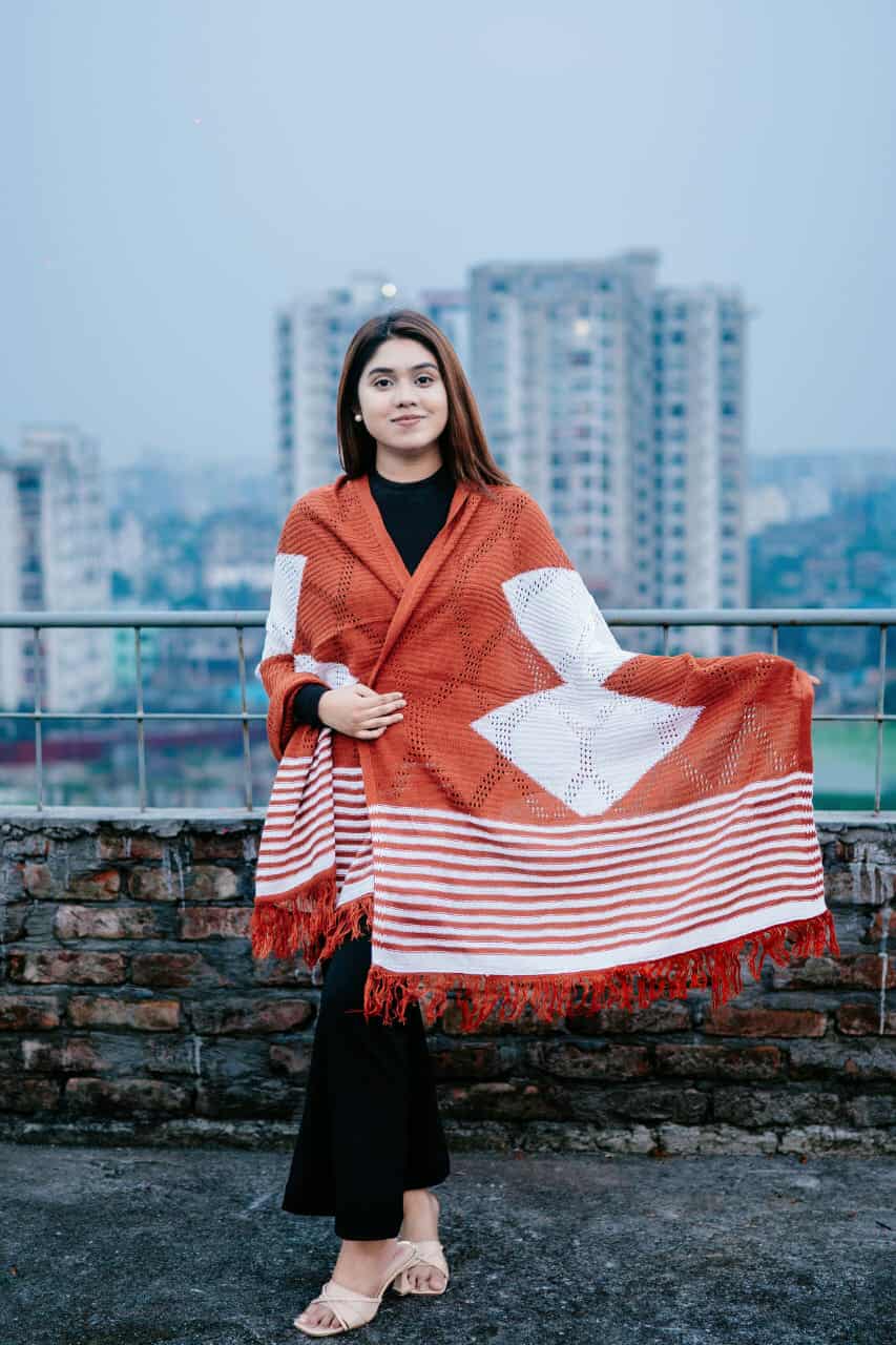 কুশিকাটা টু সেড শাল-K008