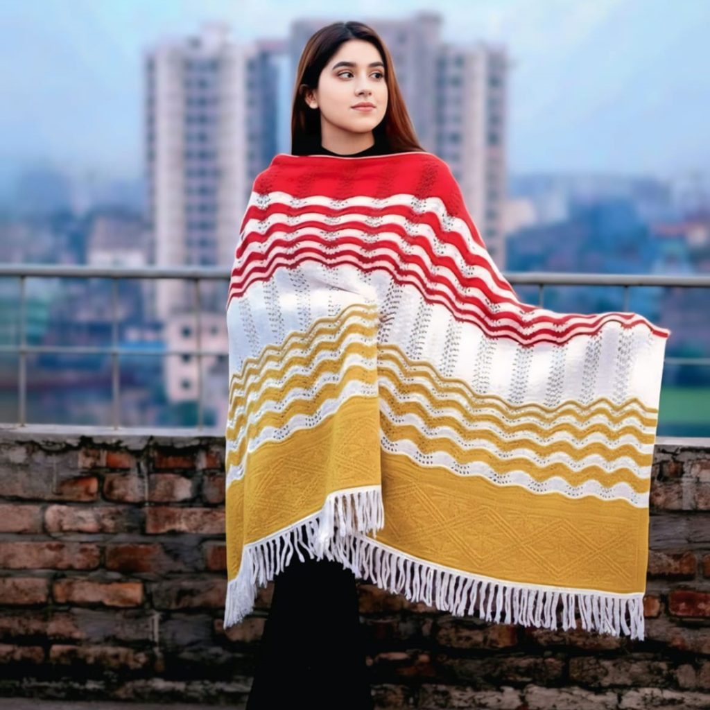 গুলবাহার কুশিকাটা শাল - K011