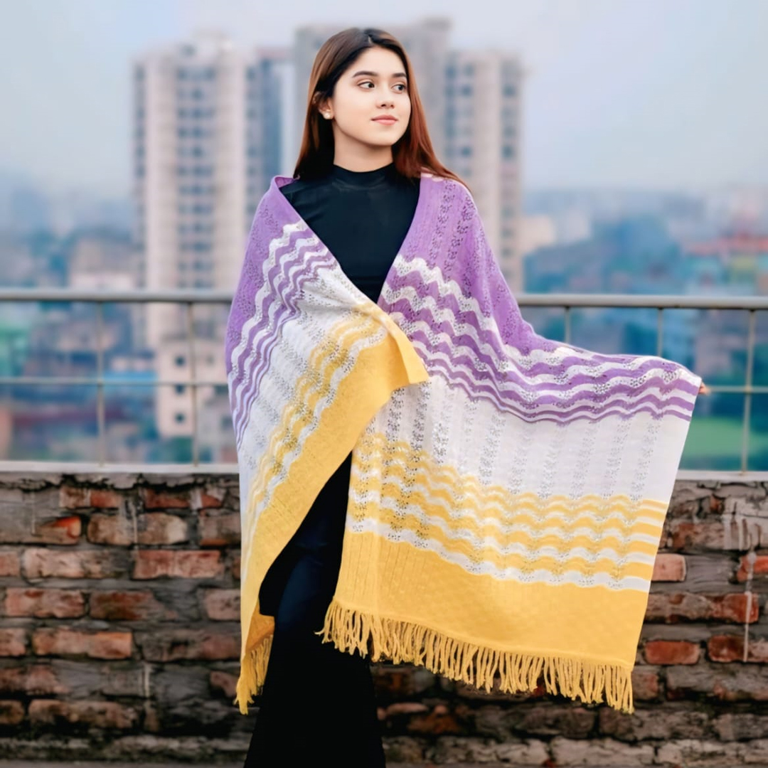 গুলবাহার কুশিকাটা শাল - K013