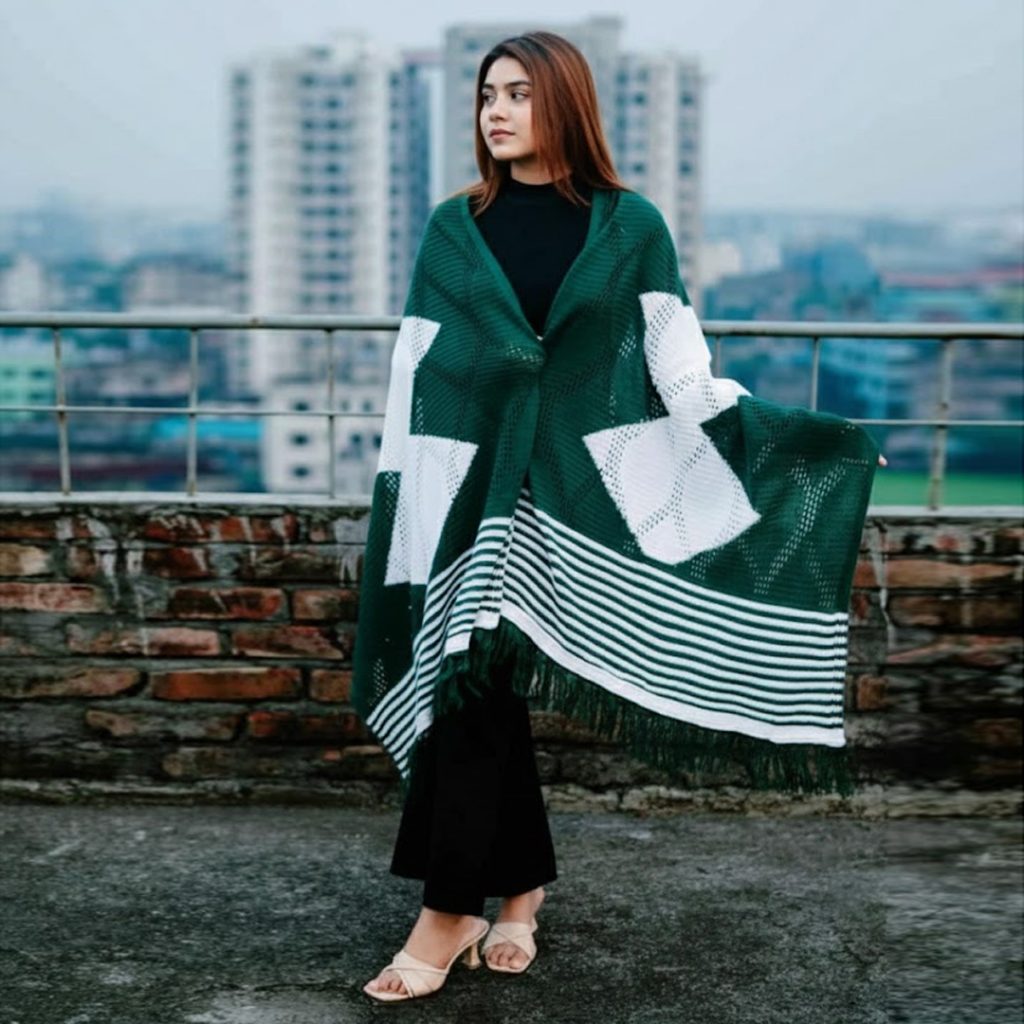 কুশিকাটা টু সেড শাল-K010