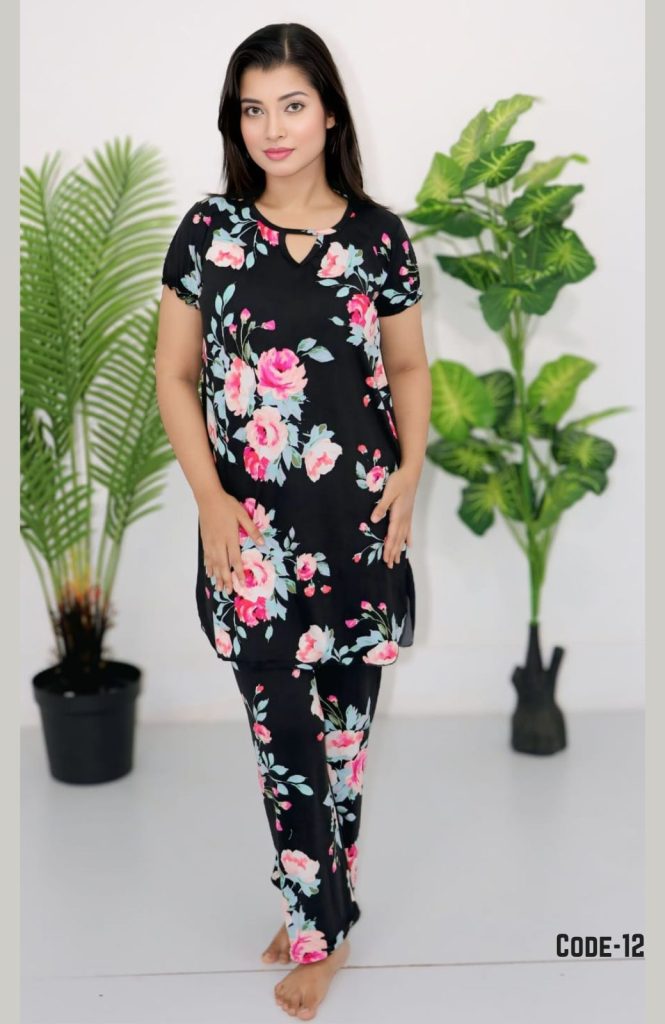টি-শার্ট ও প্লাজু সেট = T-12