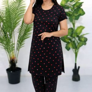 টি-শার্ট ও প্লাজু সেট = T-16
