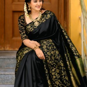 সফ্ট সিল্ক বেনারসি শাড়ি-21