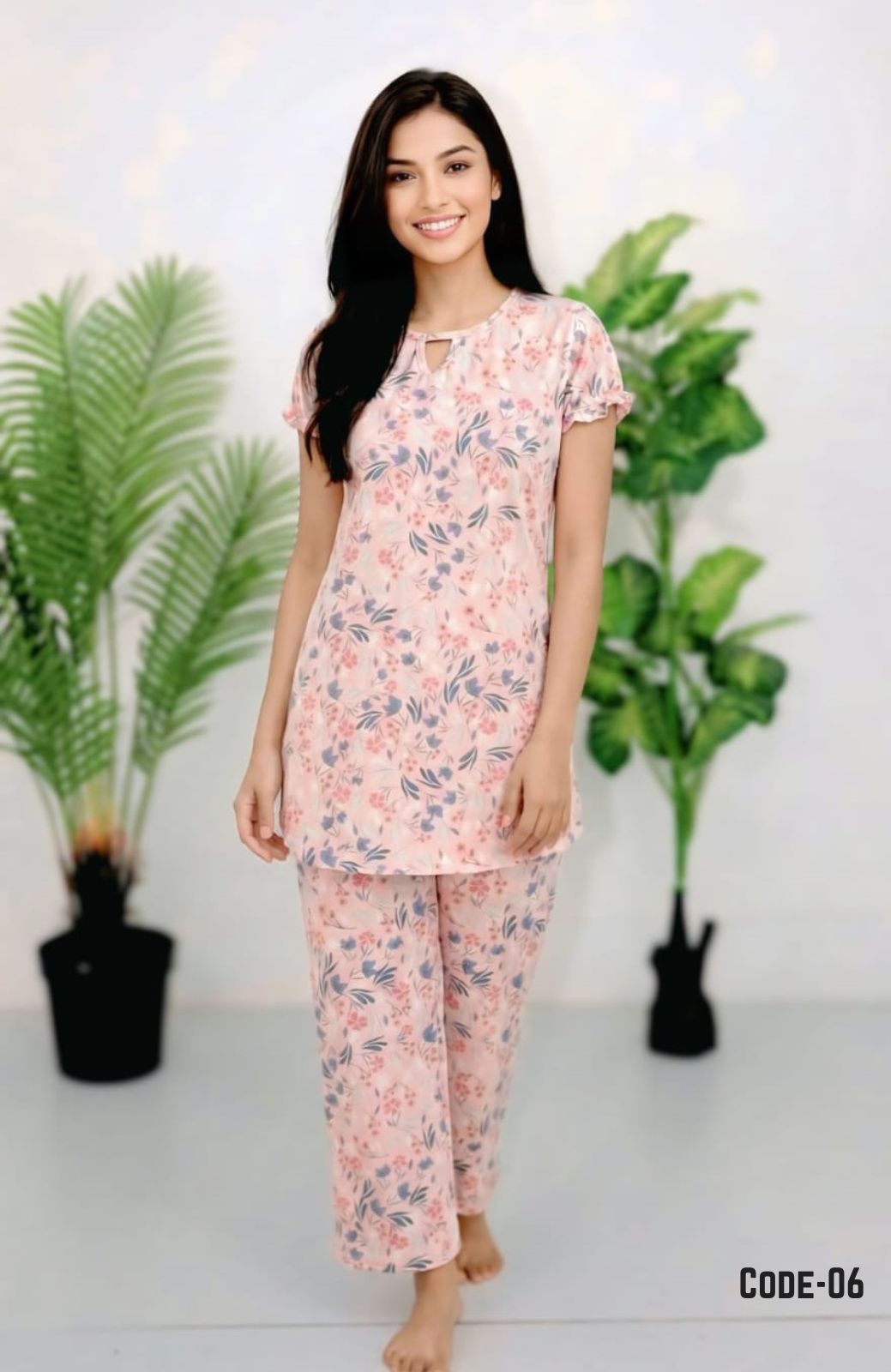 টি-শার্ট ও প্লাজু সেট = T-06