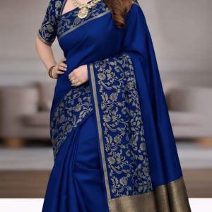 সফ্ট সিল্ক বেনারসি শাড়ি-23