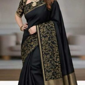 সফ্ট সিল্ক বেনারসি শাড়ি-21