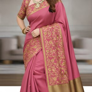 সফ্ট সিল্ক বেনারসি শাড়ি-24