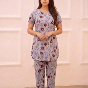 টি-শার্ট ও প্লাজু সেট =A11