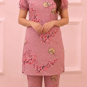 টি-শার্ট ও প্লাজু সেট =A13