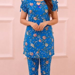 টি-শার্ট ও প্লাজু সেট =A15