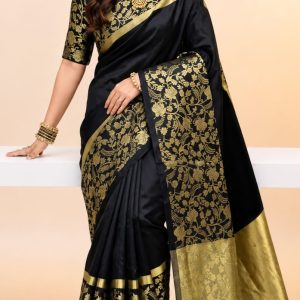 সফ্ট সিল্ক বেনারসি শাড়ি 21
