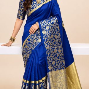 সফ্ট সিল্ক বেনারসি শাড়ি 22