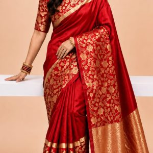 সফ্ট সিল্ক বেনারসি শাড়ি 23