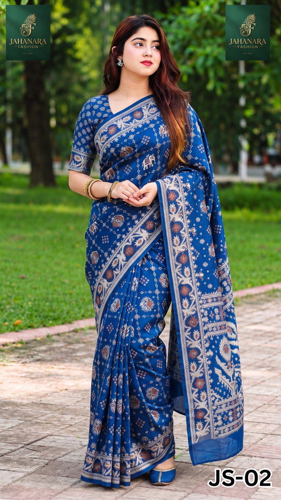 ঐতিহ্যবাহী [জামদানি শাড়ি] JS-02