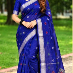 হ্যান্ডলুম জামদানী শাড়ি AJ-22